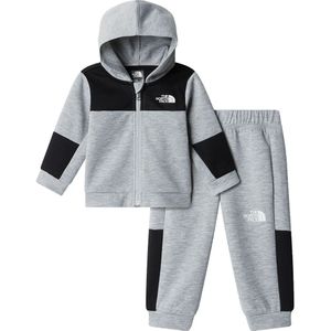 The North Face Sweatset - Cardigan/Broek - Light Grey Heather - The North Face - 3-6 mnd - Sweatset