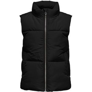 Kids Only Gewatteerd Vest - Noos - KogErica - Zwart - Kids Only - 13 jaar (158) - Donsvest