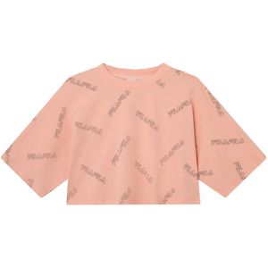 Fila T-Shirt - Jamilia bijgesneden - Coral Cloud - Fila - 18-20 jaar - T-Shirts
