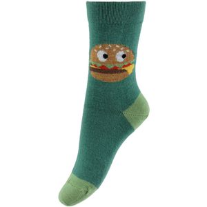 Melton Sokken - Hamburger - June Bug - Melton - 23/26 - Sokken