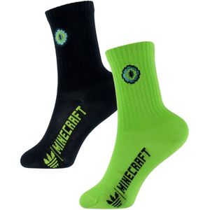 adidas Originals Sokken - 2-pack - Minecraft CR SO - Black - adidas Originals - 34/36 - Sokken