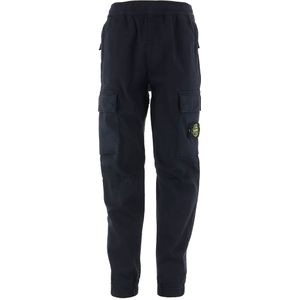 Stone Island Broek - Navy Blue m. Logo - Stone Island - 8 jaar (128) - Broeken - Katoen