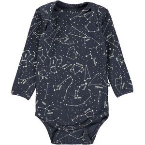 Molo Romper l/s - Faros - Sterrenkaarten - Molo - 56 - Romper L/S