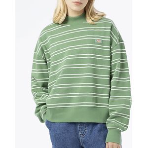 Dickies Sweatshirt - Westover - Dark Ivy m. Strepe - Dickies - XXS - Xtra Xtra Small - Sweatshirt