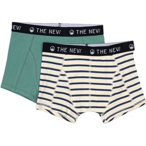 The New Boxershorts - 2-pack - TnThe - Fles Green - The New - 9-10 jaar (134-140) - Boxershorts