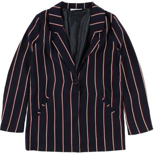 Grunt Blazer - Lilly - Navy m. Strepen - Grunt - 14 jaar (164) - Blazer