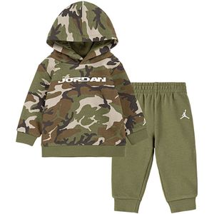 Jordan Sweatset - Medium+ Olive - Jordan - 12 mnd - Joggingpakken