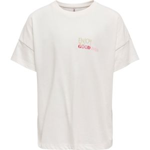 Kids Only T-Shirt - Koglia - Cloud Danser/Zon - Kids Only - 7-8 jaar (122-128) - T-Shirts