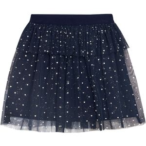 Creamie Rok - Mesh - Black Iris - Creamie - 6 jaar (116) - Rok