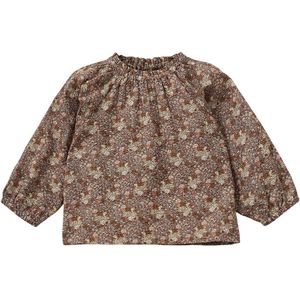 Sofie Schnoor Blouse - Kristasb - Brown - Sofie Schnoor - 1 jaar (80) - Shirts