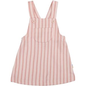 Joha Jurk - Pinafore - Roze m. Strepen - Joha - 60 - Jurk