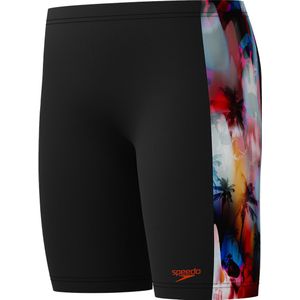 Speedo Zwemslips - Digitale paneeljammer - Zwart m. Print - Speedo - 5-6 jaar (110-116) - Badmode