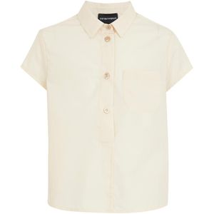 Emporio Armani Overhemd - Perkamenten - Emporio Armani - 6 jaar (116) - Hemd S/S