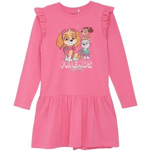 Minymo Jurk - Paw Patrol - Azalea Roze - Minymo - 2 jaar (92) - Jurk