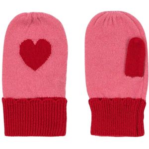 Konges Sløjd Wanten - Wol - Gebreid - Collette - Roze - Konges Sløjd - 5-8 jaar (110-128) - Wanten