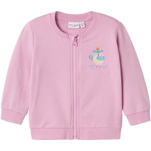 Name It Sweatcardigan - NbfVrille - Pastel Lavender/Bird - Name It - 68 - Cardigan