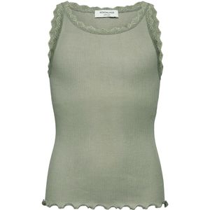 Rosemunde Top - RkBalta - Rib - Abdij Stone m. Veter - Rosemunde - 8 jaar (128) - Tanktop