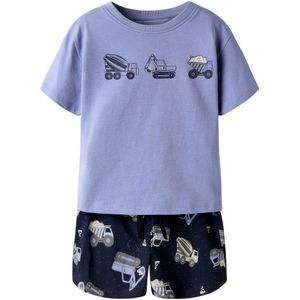 Name It Shorts Set - NmmHector - Infinity/W Navy Blazer - Name It - 2 jaar (92) - Shorts
