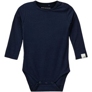 Sofie Schnoor Romper l/s - Rib - DicteSB - Marineblauw - Sofie Schnoor - 56 - Romper L/S