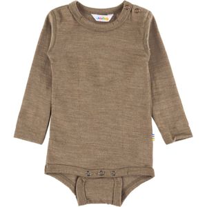 Joha Romper l/s - Wol/Zijde - Beige Melange - Joha - 50 - Romper L/S