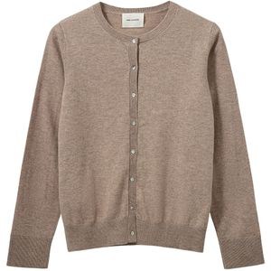 Sofie Schnoor Cardigan - Gebreid - Wol - Cissesy - Brown Melange - Sofie Schnoor - 8 jaar (128) - Cardigan