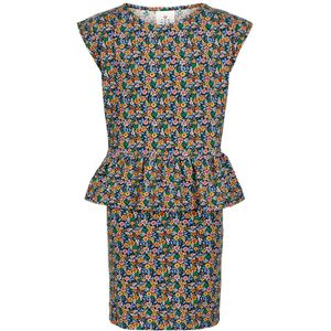 The New Jurk - Ully - Navy Blazer m. Bloemen - The New - 15-16 jaar (170-176) - Jurk