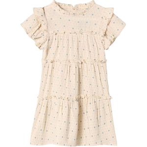 Fliink Jurk - Blooming - Zandschelp AOP - Fliink - 92 - Jurk