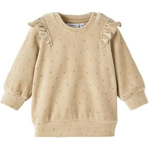 Name It Blouse - NbfNoya - Fluweel - Oxford Tan - Name It - 56 - Shirts