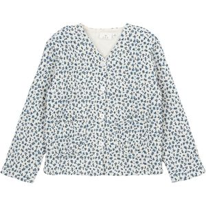 The New Jas - Gewatteerd - TnNiki - White Swan AOP - The New - 5-6 jaar (110-116) - Zomerjas