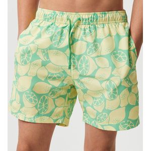 Björn Borg Zwembroeken - Kasteel Print - Limoncello BIG - Björn Borg - 9-10 jaar (134-140) - Badmode