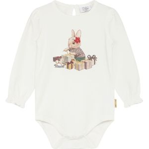 Hust and Claire Romper l/s - Beatrix - Sugar - Hust and Claire - 62 - Romper L/S