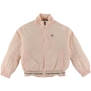 Calvin Klein Windbreaker - Logo Band - Creools Roze - Calvin Klein - 14 jaar (164) - Zomerjas