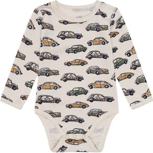 Hust and Claire Romper l/s - Wol - HCBo Cars - Frans Oak - Hust and Claire - 68 - Romper L/S