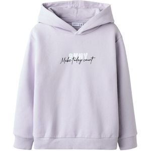 Name It Hoodie - NkfFinine - Mistig Lilac - Name It - 6 jaar (116) - Hoodie