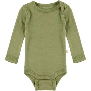Katvig Romper l/s - Wol - Lichtgroen - Katvig - 56 - Romper L/S