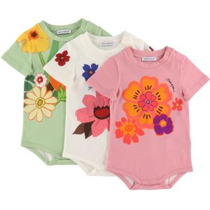 Dolce & Gabbana Rompers s/s - Cadeaubox - 3-pack - Multicolour - Dolce & Gabbana - 6-9 mnd - Romper S/S