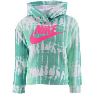 Nike Hoodie - Tie Dye - Mint Schuim - Nike - 7 jaar (122) - Hoodie