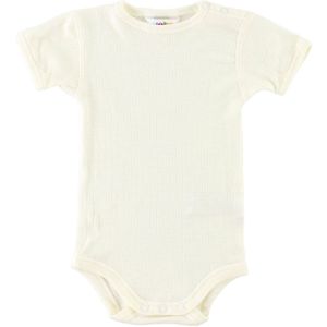 Joha Romper - Wol - s/s - Gebroken wit - Joha - 50 - Romper S/S