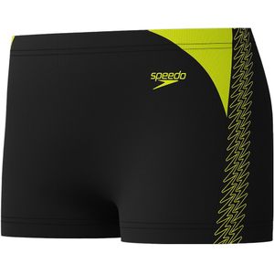 Speedo Zwemslips - Hyper Boom - Zwart/Geel - Speedo - 11-12 jaar (146-152) - Badmode