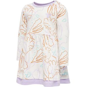 Hummel Jurk - hmlOlivia - Wit m. Print - Hummel - 68 - Jurk