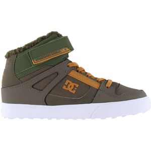 DC Snowboots - Pure High-Top - Olive/Off White - DC - 33 - Snowboots