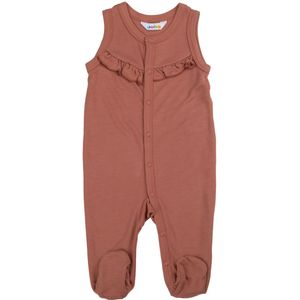 Joha Romper m. Voetjes - Viscose/Bamboe - Kastanje - Joha - 60 - Boxpak