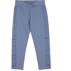 Emporio Armani Broek - Mat Blauw m. Logostreep - Emporio Armani - 10 jaar (140) - Broeken - Katoen