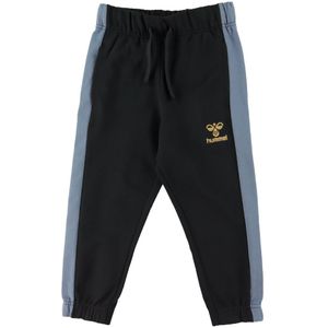 Hummel Joggingbroek - HmlMalin - Zwart/Blauw - Hummel - 4 jaar (104) - Joggingbroek