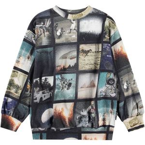 Molo Sweatshirt - Monti - Schermen - Molo - 4 jaar (104) - Sweatshirt