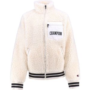 Champion Fashion Fleece Jas - Volledige rits Top - Wit - Champion - 16-18 jaar (176-188) - Fleece Jassen