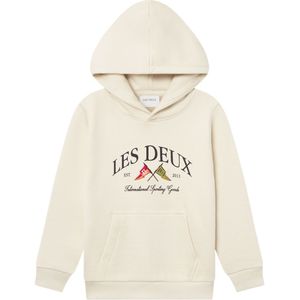 Les Deux Hoodie - Klimop - Ivory - Les Deux - 134/140 - Hoodie