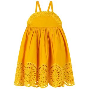 Stella McCartney Kids Jurk - Geel m. Pointelle - Stella McCartney Kids - 12 jaar (152) - Jurk