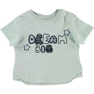 Noa Noa miniature T-Shirt - Mat Blauw - Noa Noa miniature - 0 mnd - T-Shirts