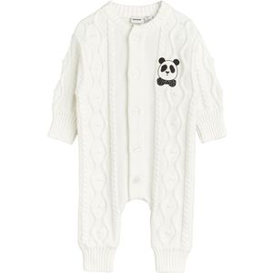 Mini Rodini Boxpak - Gebreid - Off White m. Panda - Mini Rodini - 56/62 - Boxpak